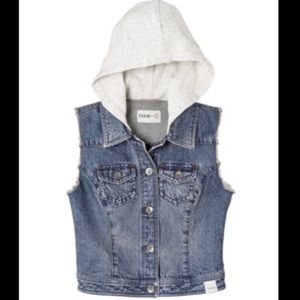 FEED for Target~Collaboration Hooded Denim Vest~L
